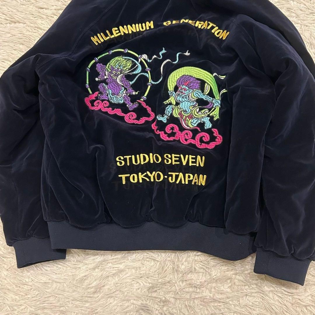 美品　STUDIO SEVEN 2017〜2018 秋冬コレクション　USA製