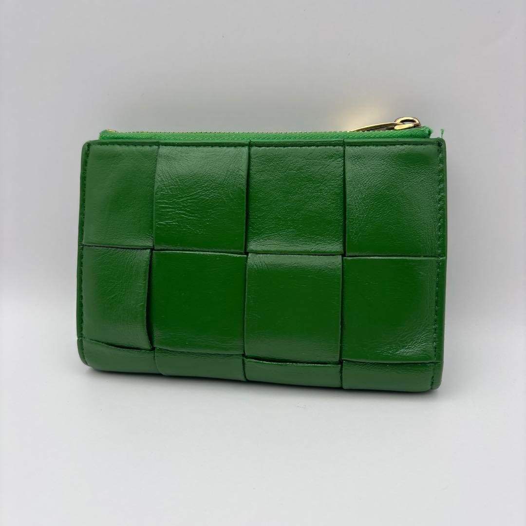 ◆正規品◆現行ボッテガ・ヴェネタカセット ミディアム 二つ折りウォレット