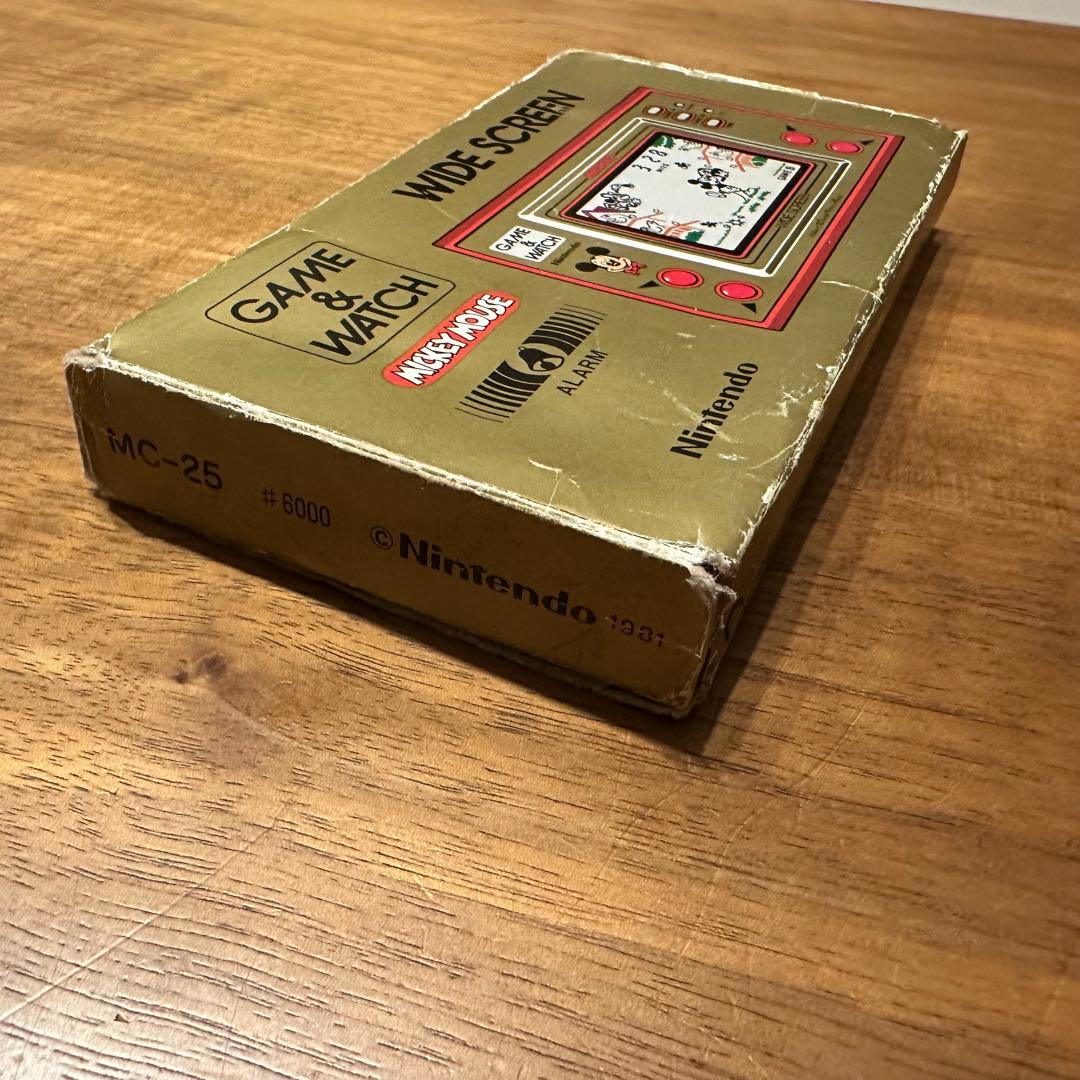 ゲームウォッチ　ミッキーマウス　任天堂　ニンテンドー