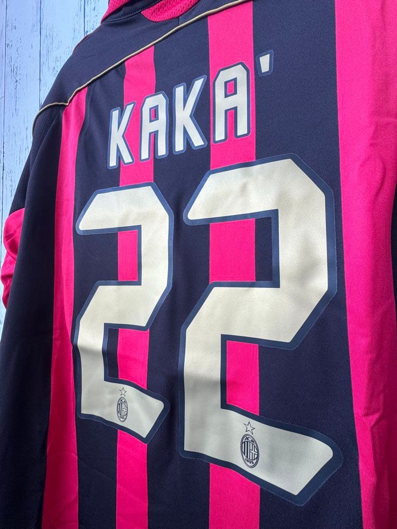 06/07 ACミラン　ユニフォーム　サンプル品　長袖 Kaka 22