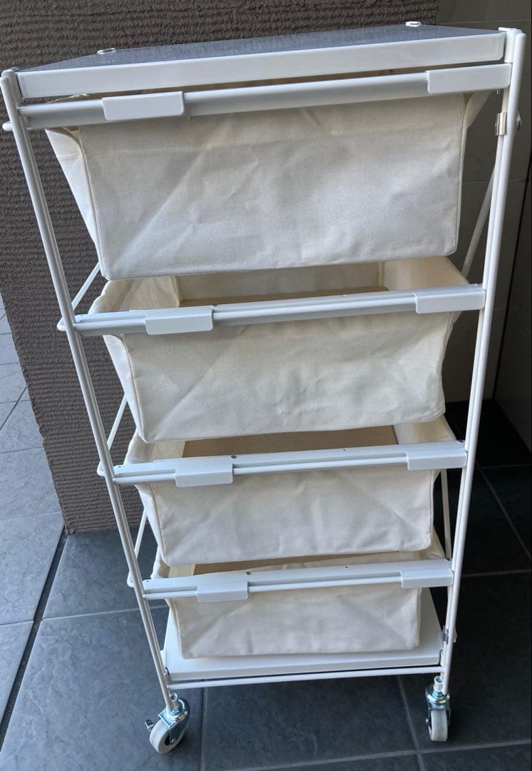 無印良品　スチール　収納　引き出し　帆布　ユニットシェルフ　取扱説明書付き