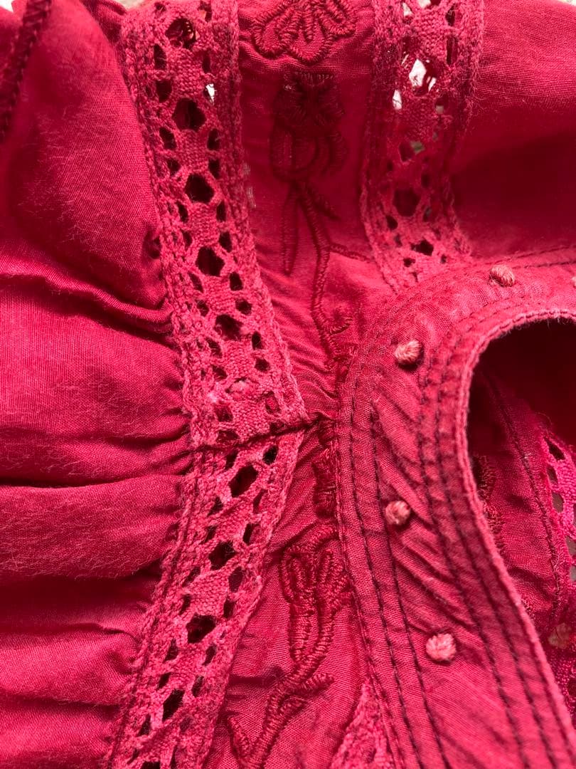 週末お値下げ ★sea new york フリル　エンブロイダリー　ブラウス