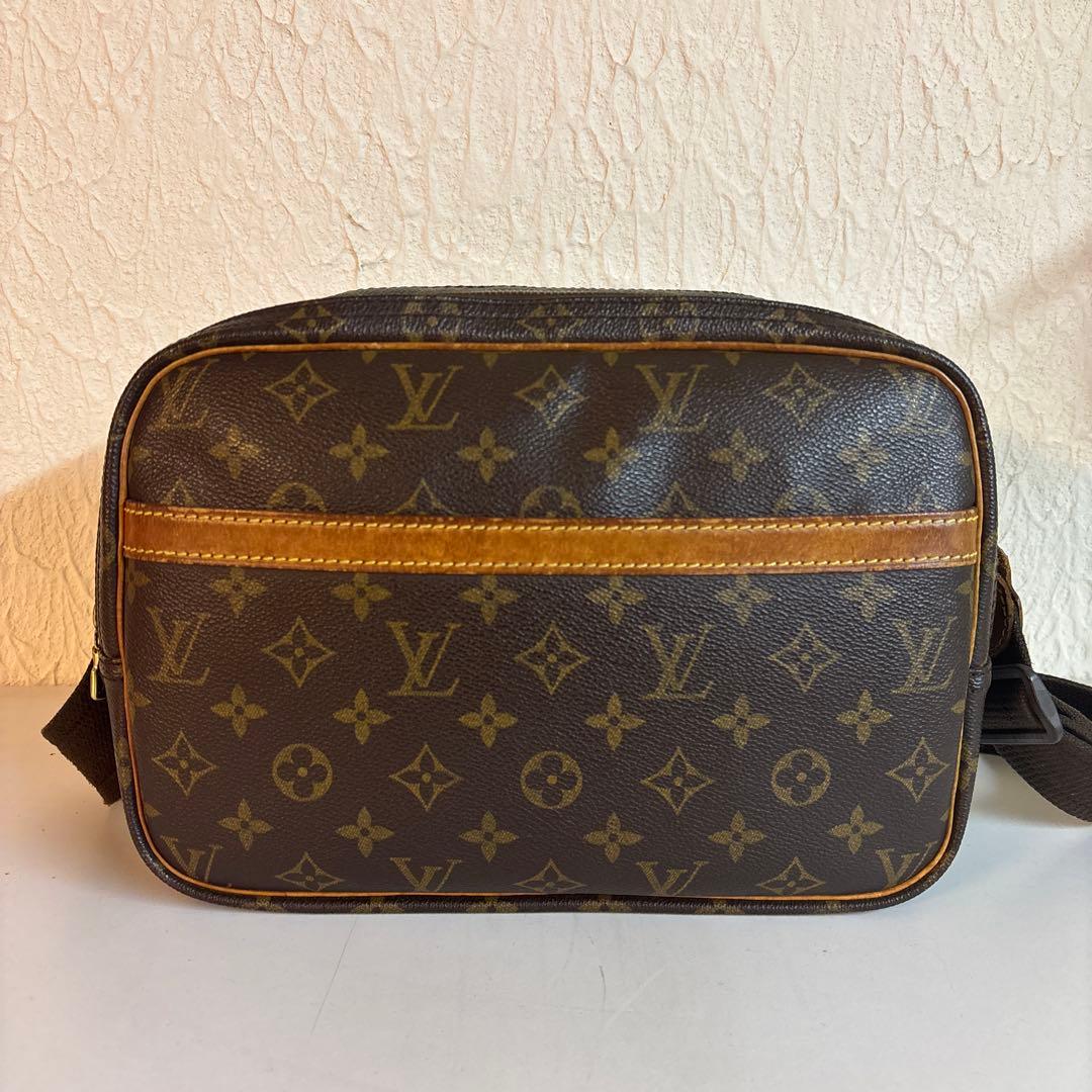 LOUIS VUITTON リポーター PM モノグラム ショルダーバッグ