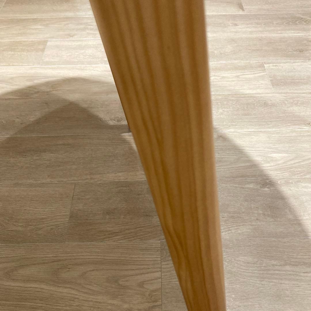 AZUMAYA ラウンドテーブル TAP-001WH ホワイト