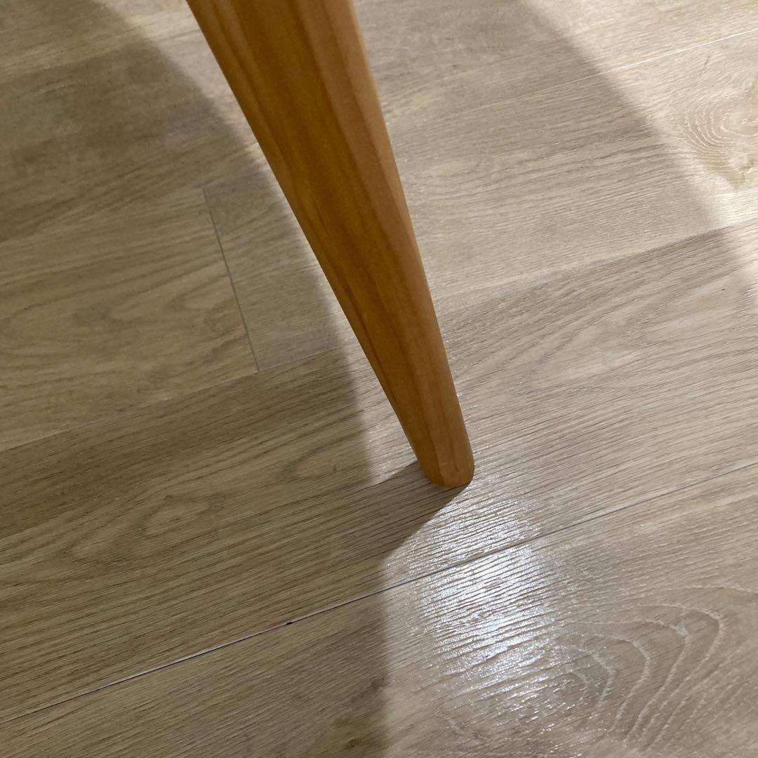 AZUMAYA ラウンドテーブル TAP-001WH ホワイト