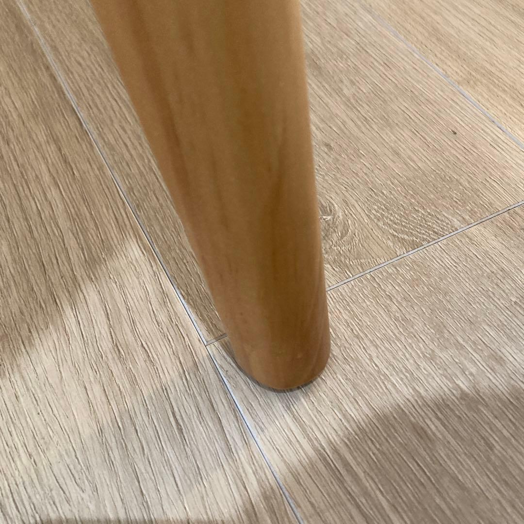 AZUMAYA ラウンドテーブル TAP-001WH ホワイト