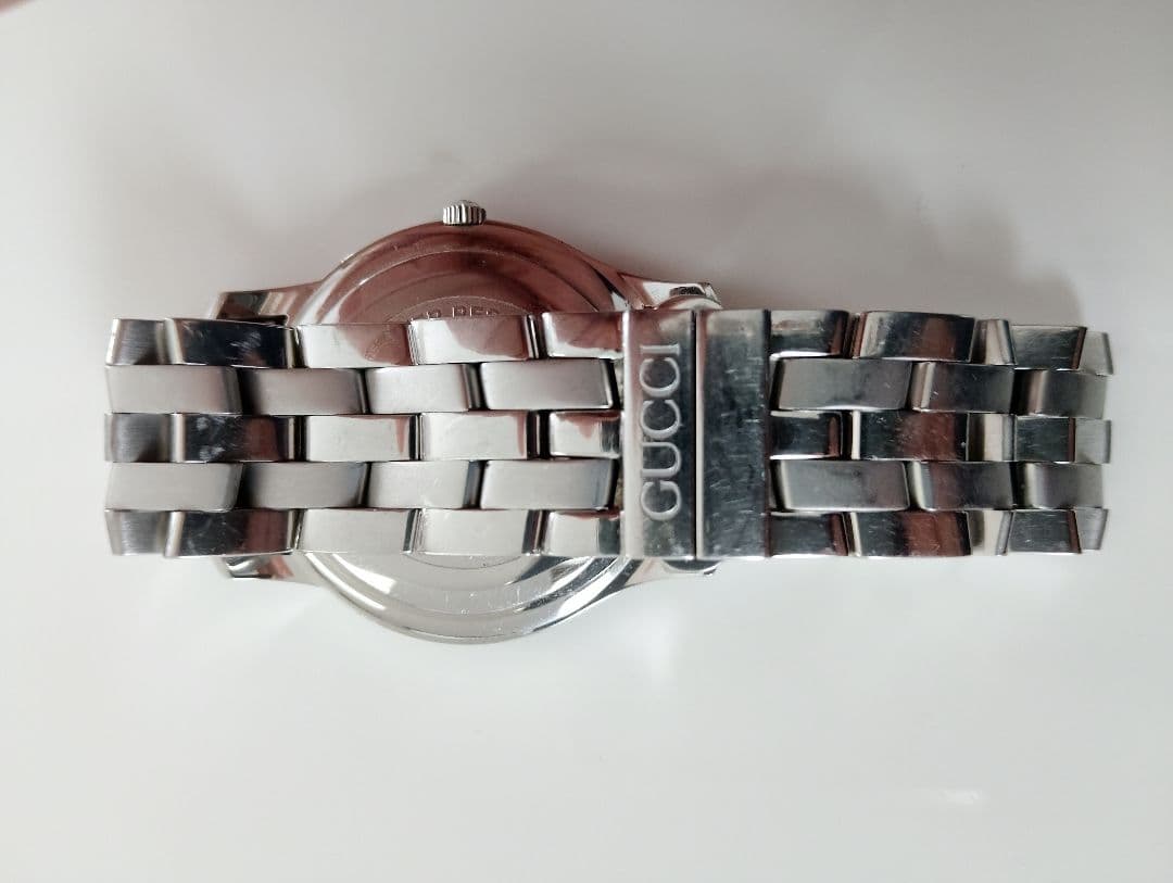 GUCCI グッチ　5500M シェリーライン　メンズ　腕時計 電池新品