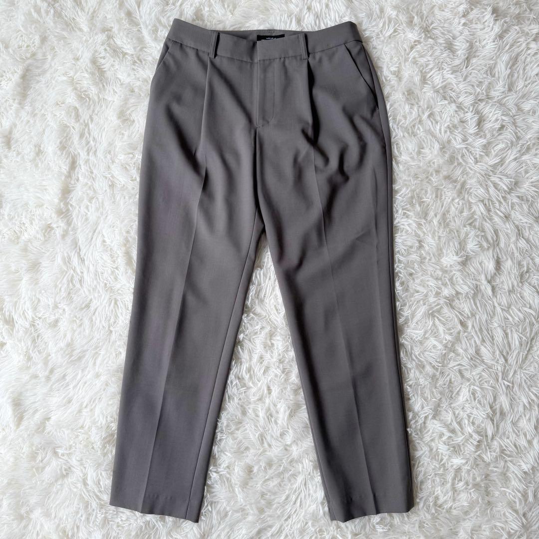 Green Label Relaxing セットアップスーツ グレージュ手洗可⑩