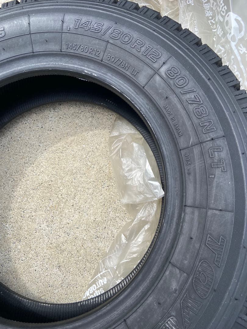 トーヨー【冬タイヤ】145/80R12 80/78N 4本セット