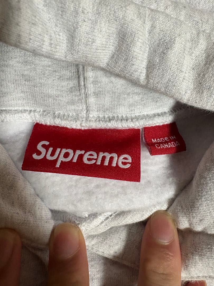 Supreme small box logo パーカー