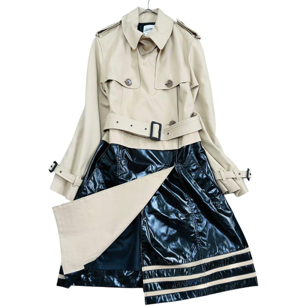 【美品希少】ジャンポールゴルチエ　トレンチコート コート　40 L 切替