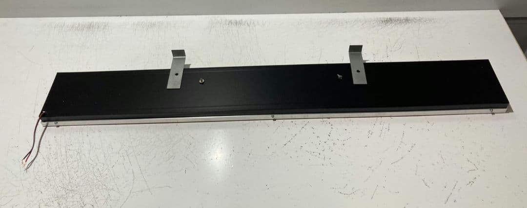 ワンマンアンドン807カーテンレール挟み込み取り付け仕様