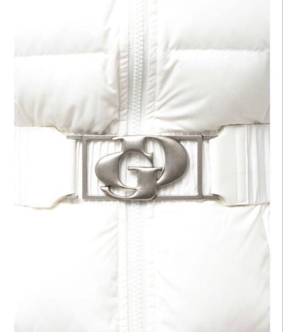 即日発送！GYDA GDベルト付きショートダウンコート　ホワイト　未開封