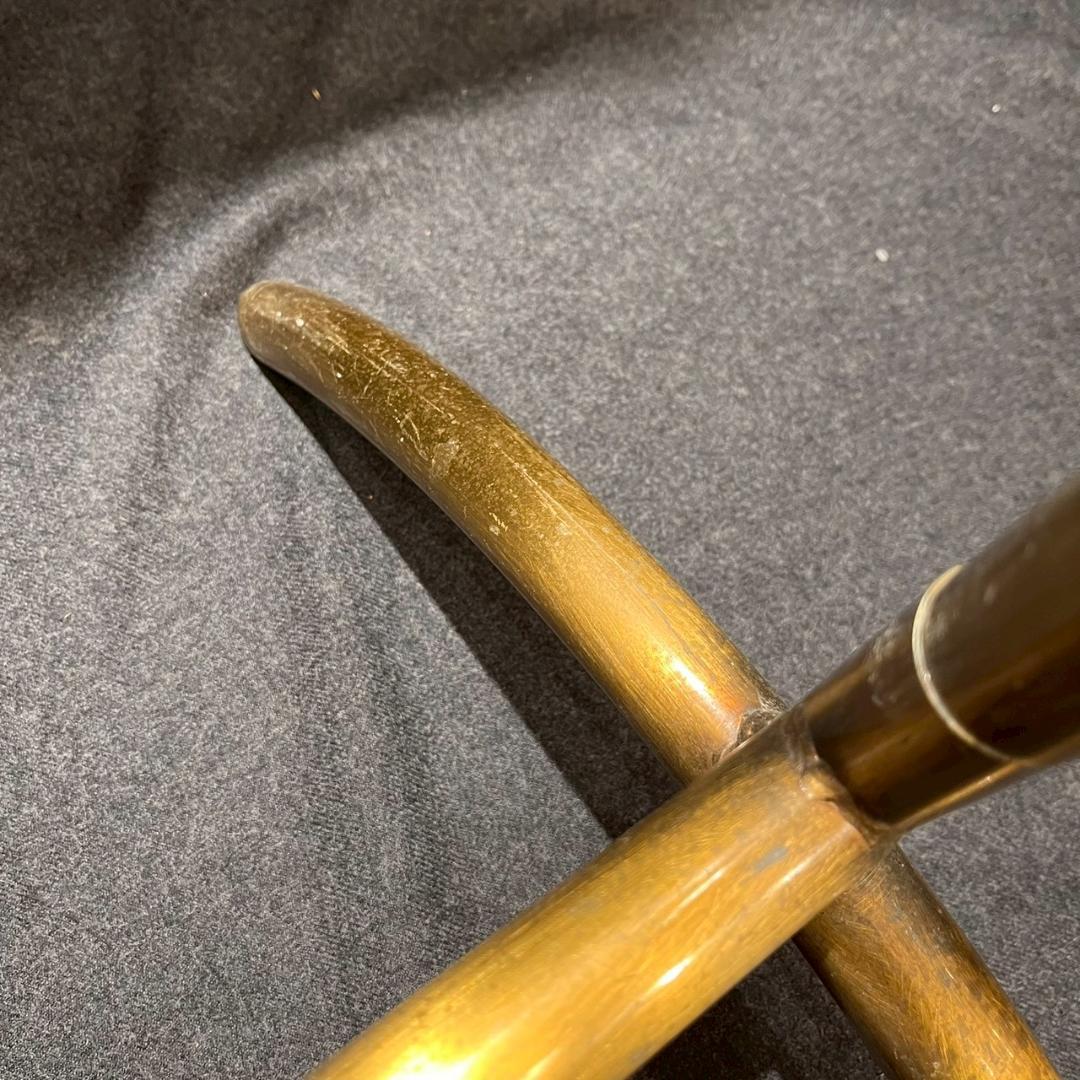 【定価98000円】訳アリ ハンガーラック アンティーク ゴールド 店舗什器