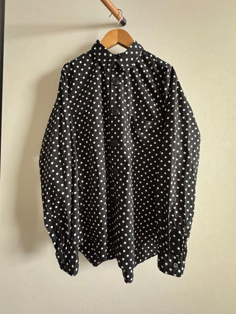 み*う様 14SS BLACK COMME des GARCONS ドットシャツ