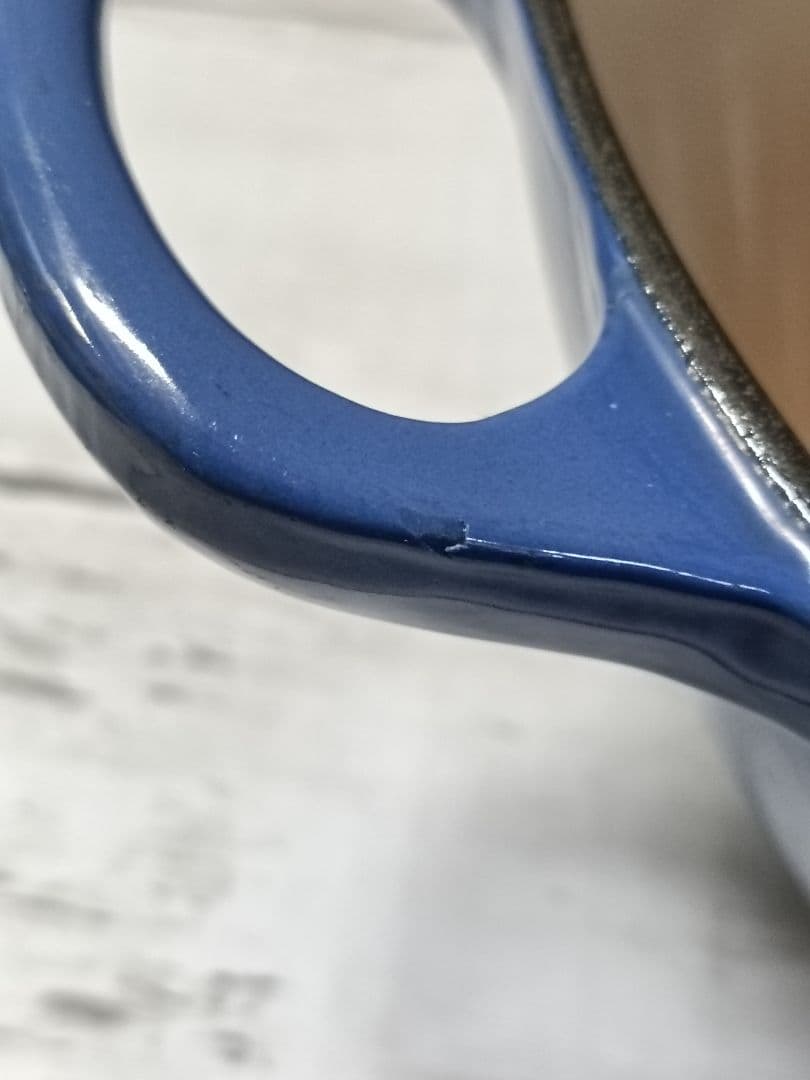 ルクルーゼ　26cm　マルミット　コバルトブルー　LE CREUSET