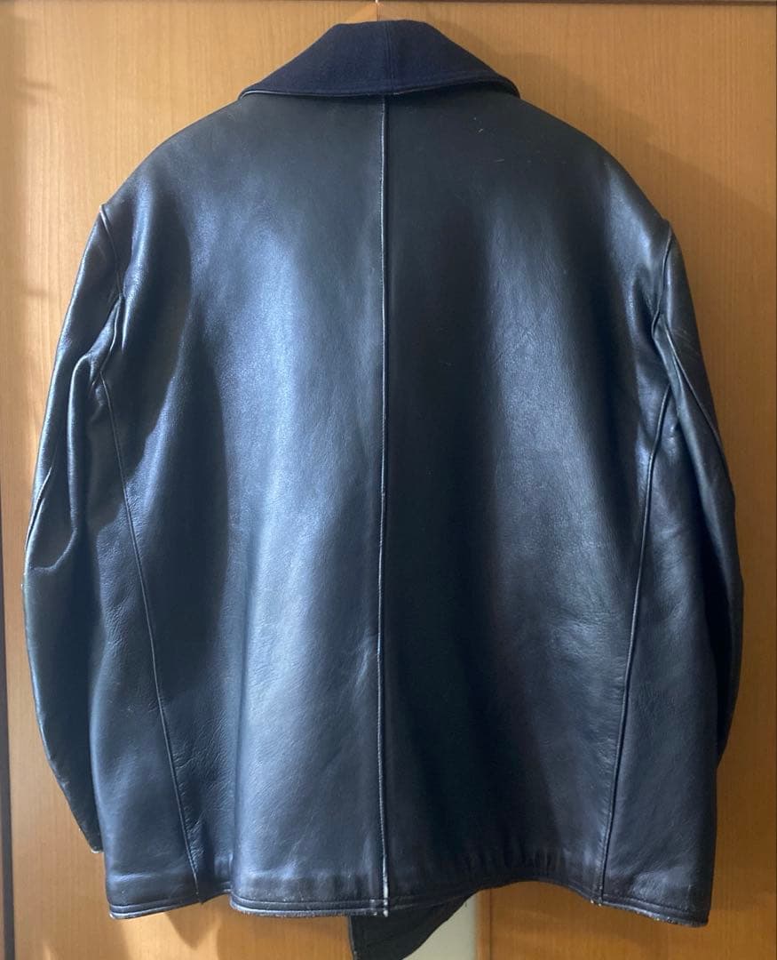 猫*様 50s〜 コルビジェジャケット ウール襟 フレンチ vintage