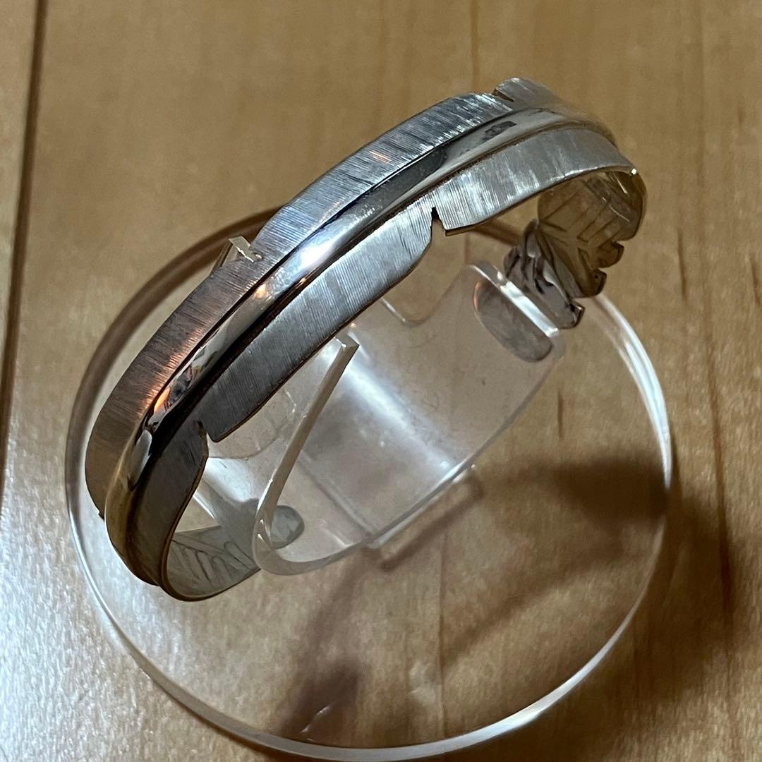 ④【美品】イスレタ Michael Kirk マイケルカーク フェザー バングル