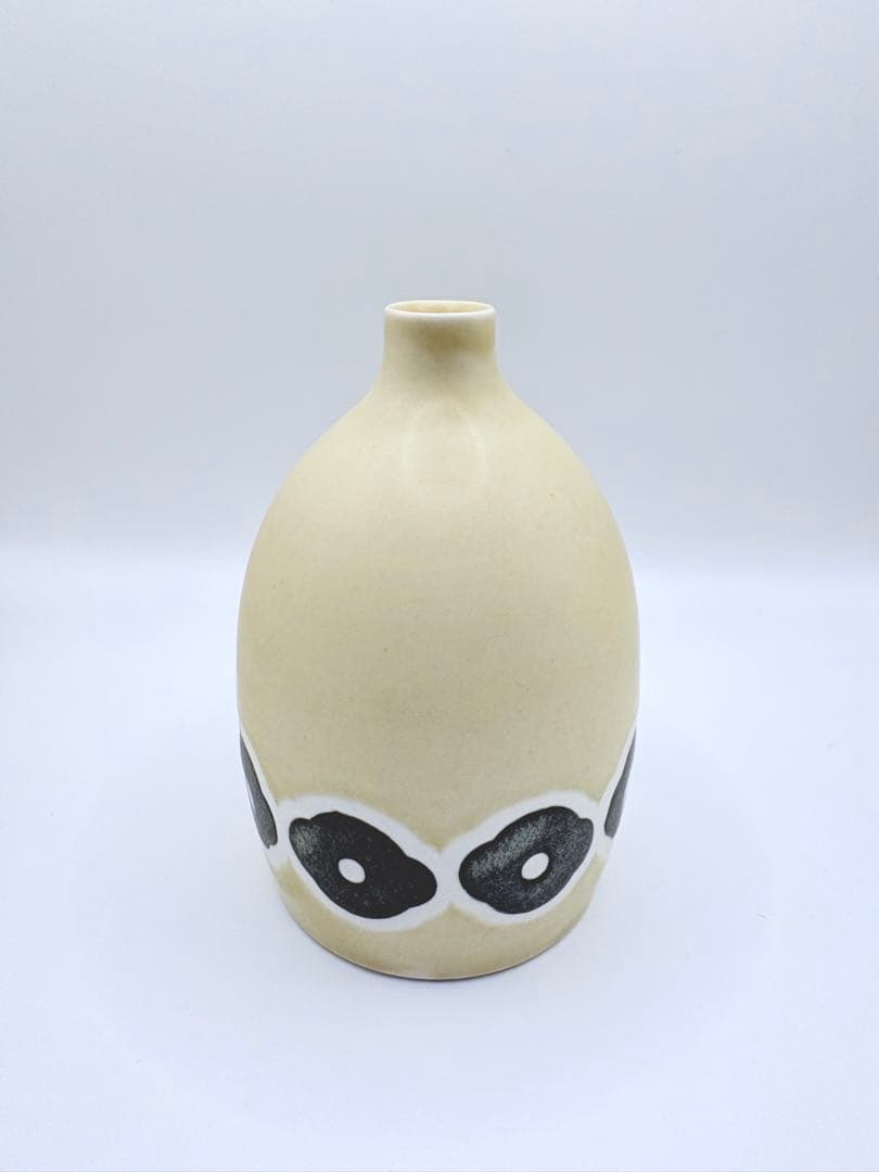 『フラワーベース / 花瓶』砥部焼 グレーフラワー花器