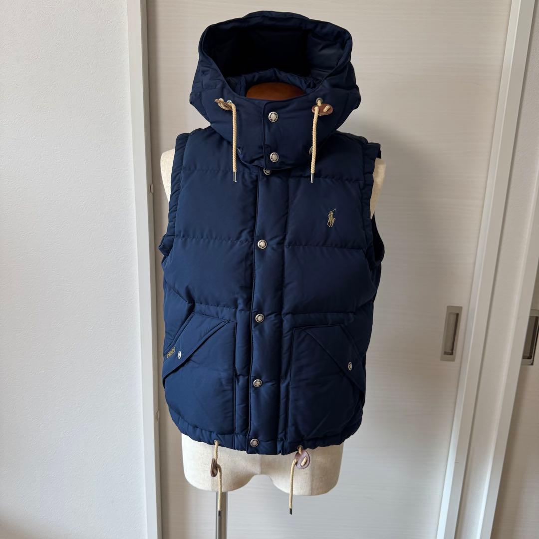 【新品同様】【レディース】サイズL ポロ　ラルフローレン　ダウンベスト