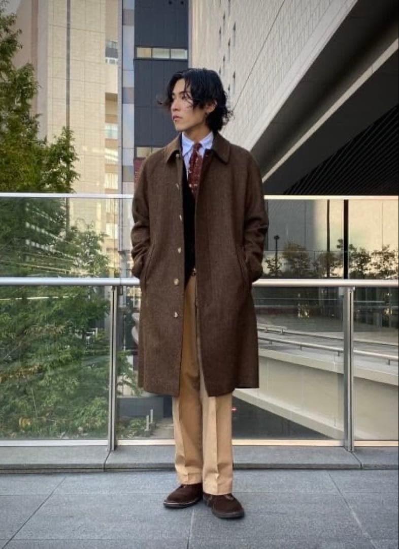 極美品 Beams F別注 Grenfell グレンフェル キャンベル コート