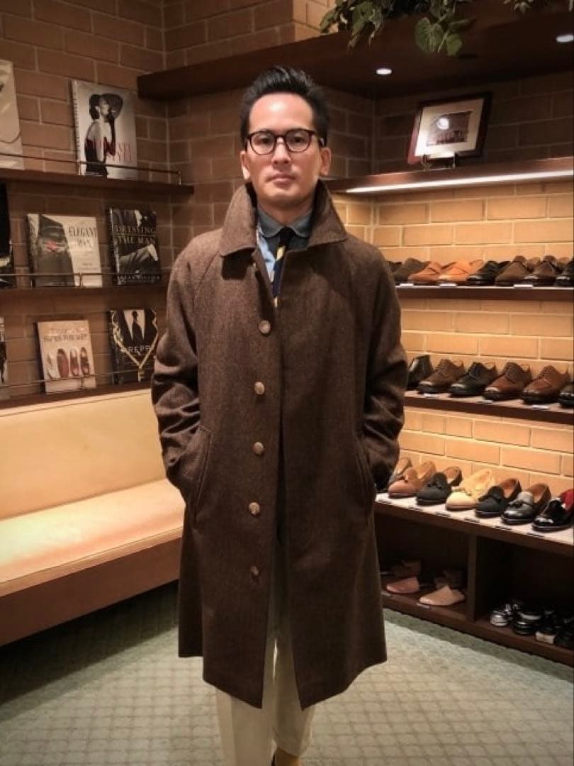 極美品 Beams F別注 Grenfell グレンフェル キャンベル コート