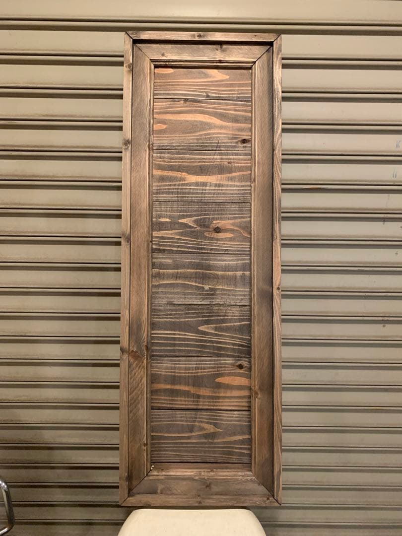 木製額パネルサイズ30cm×90cm 厚み4cm店舗什器 店舗什器