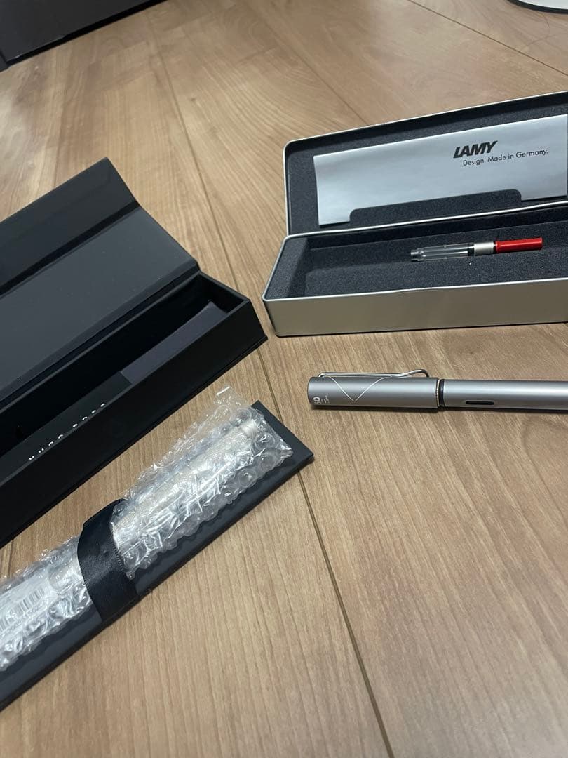 【セット】万年筆　HUGO BOSS LAMY 50years おまけ　インク