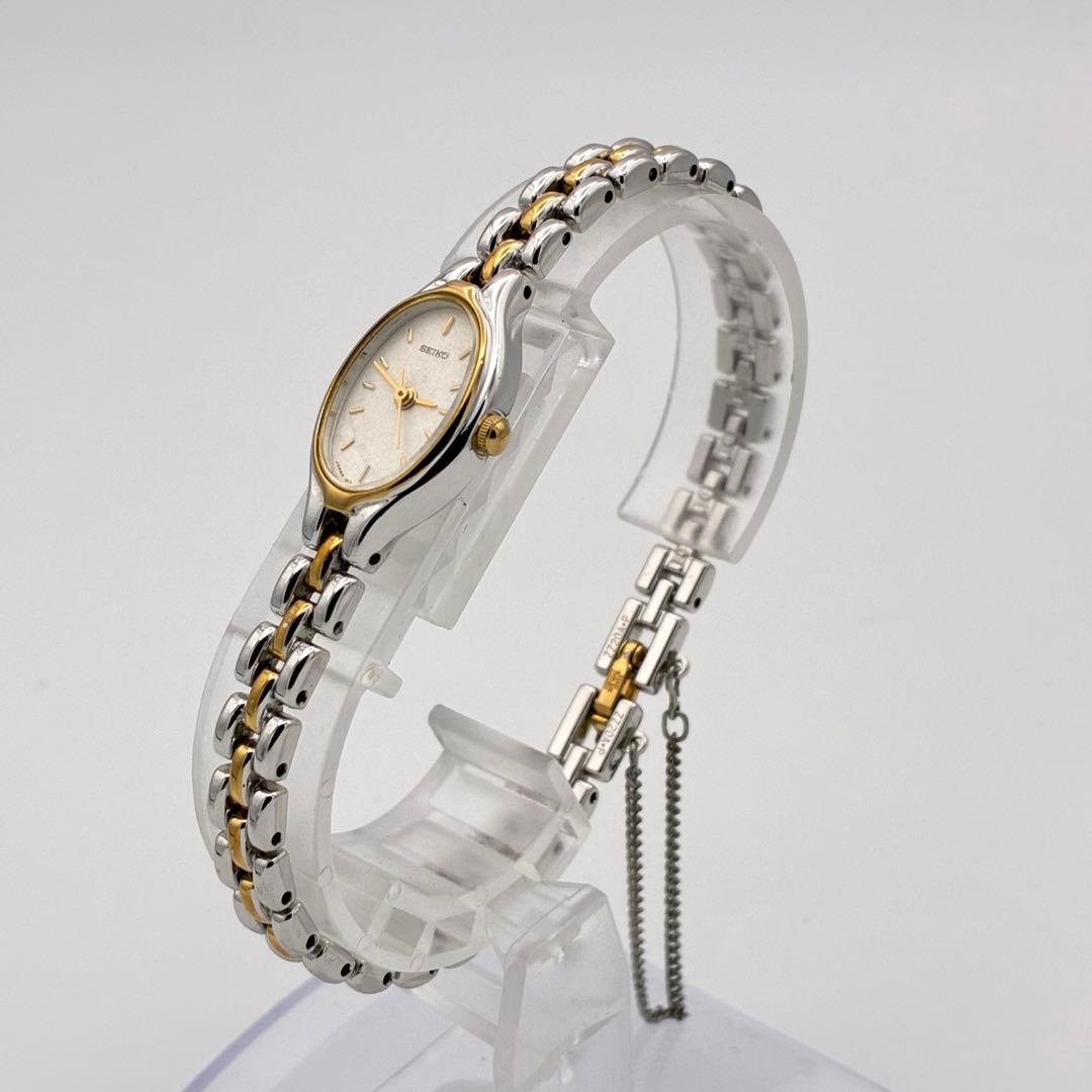 vintage 美品 SEIKO ブレスレット オーバル 日本製 レディース