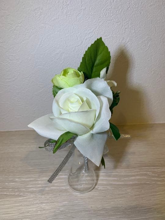 結婚式 造花ブーケ&ブートニア