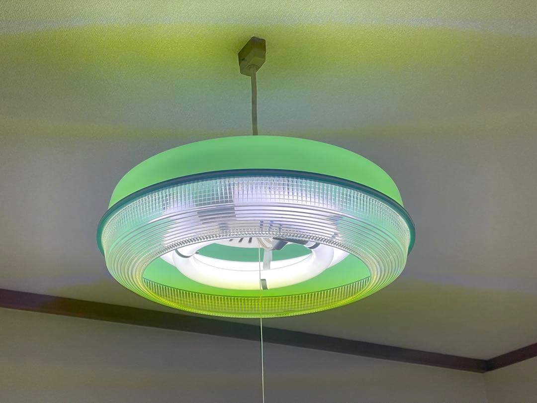 当時物　コイズミ 　昭和レトロ　照明器具 吊り ペンダントライト