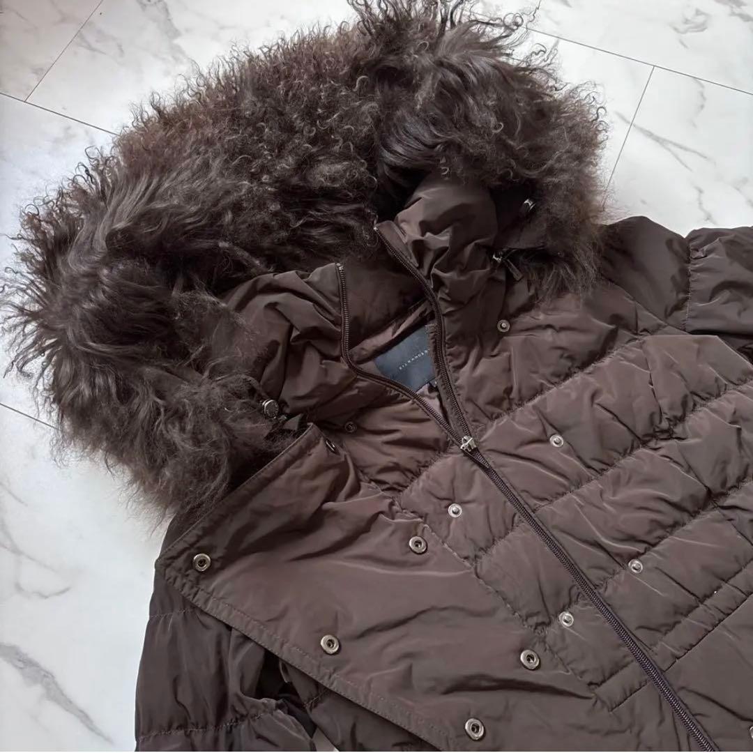 イタリア製 90%ダウン 膝下丈 ロング size44 y2k レリアン