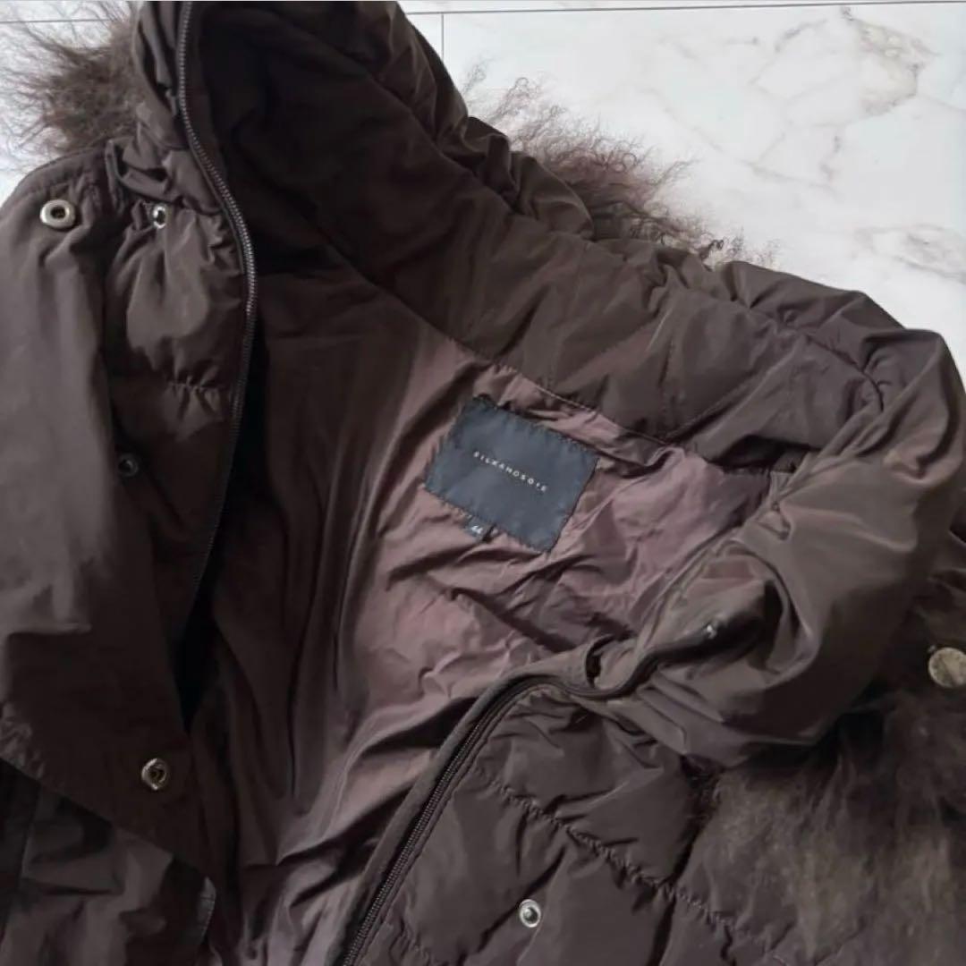 イタリア製 90%ダウン 膝下丈 ロング size44 y2k レリアン