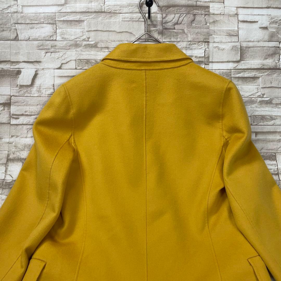 【新品・未使用】ALMA ROSA COAT★ロングコート　イエロー　42