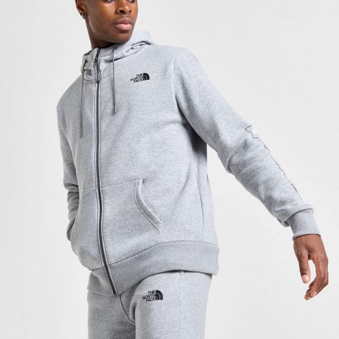 【海外限定】ノースフェイス　フルジップパーカー　日本4L相当 J1204