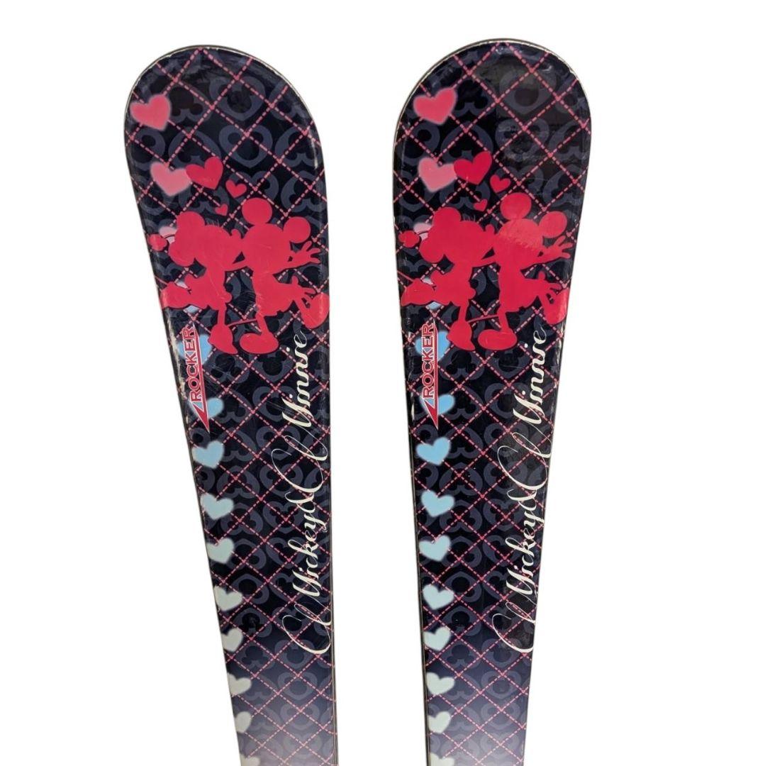 ミッキー ミニー ♡ Hart ジュニアスキー 138cm 3点セット