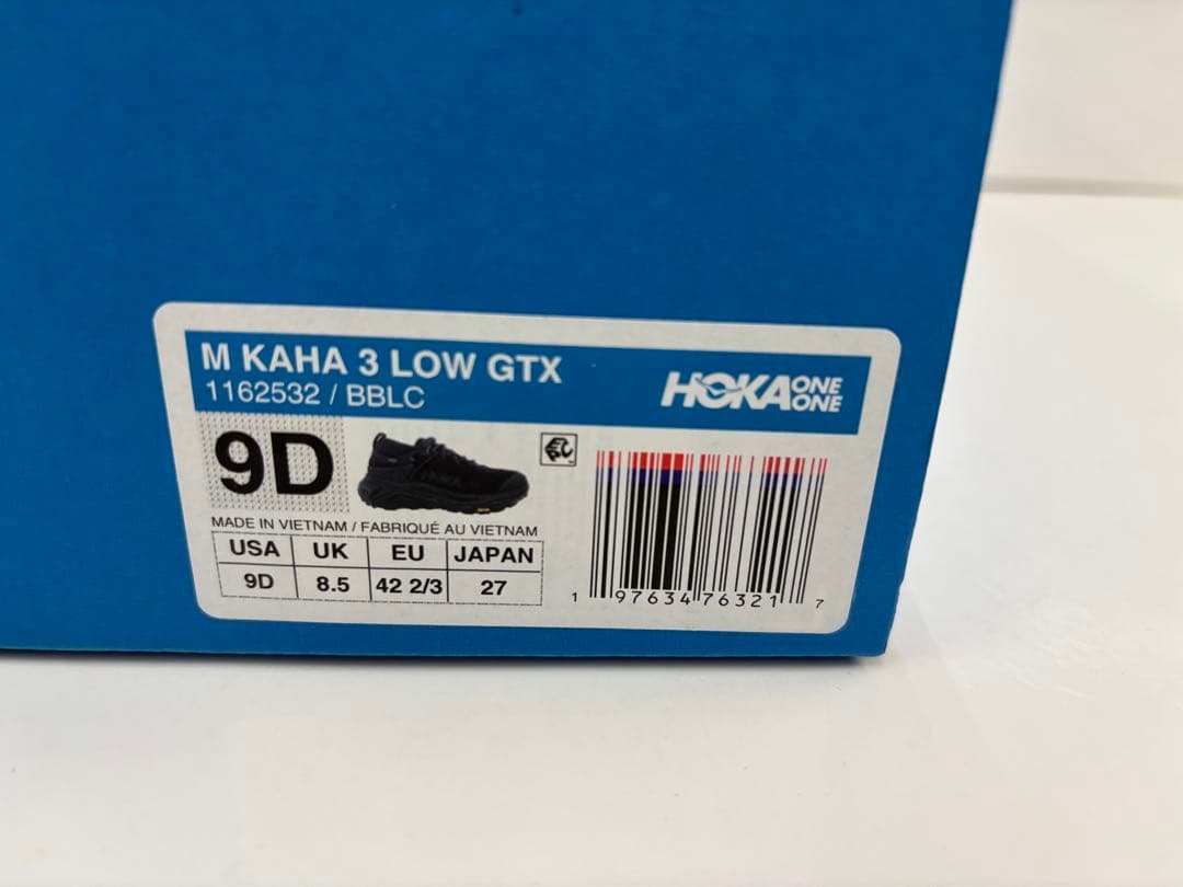 【新品】【最終値引】HOKAONE ONE KAHA 3LOW GTX 27cm
