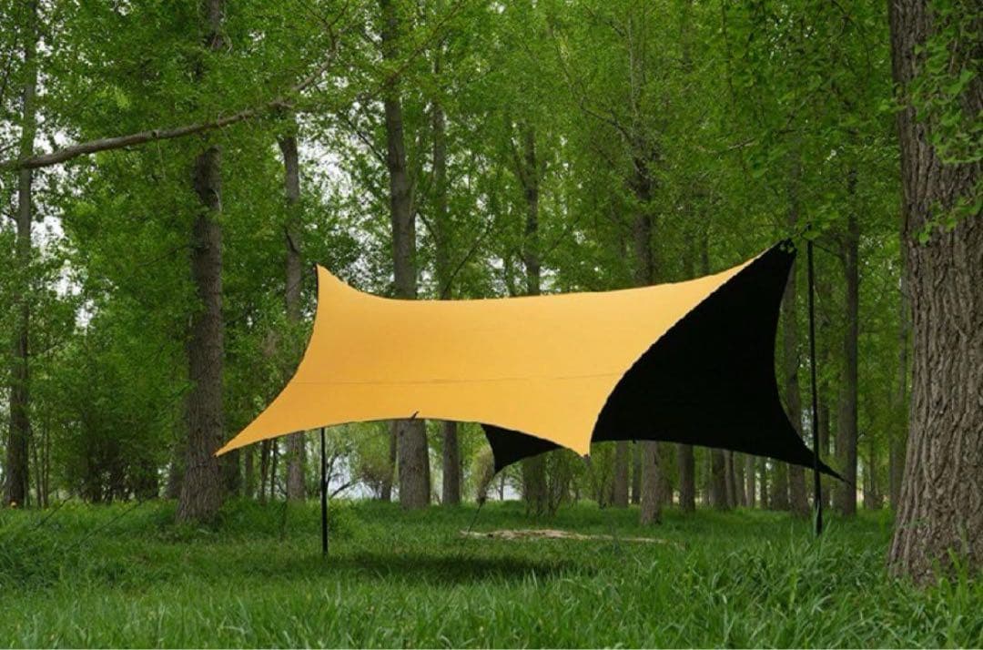 幕男4th.ver　URBAN FOREST タープ イエロー ブラック