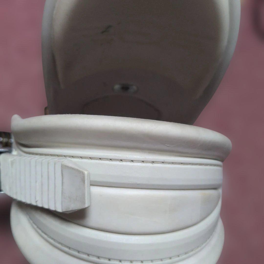 スノーボード ビンディング ホワイト/ブルー