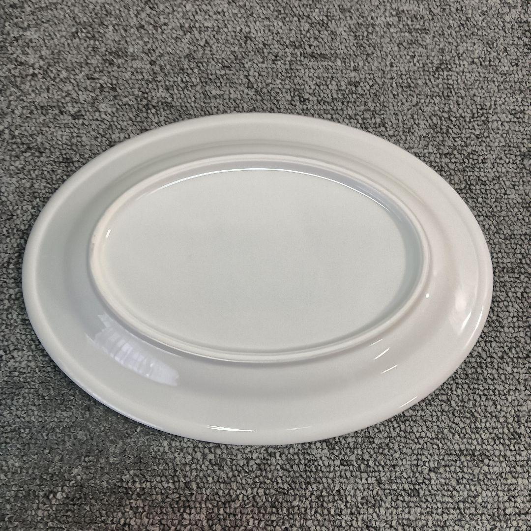 未使用 ホワイトオーバルプレート 9枚セット 倉庫保管品