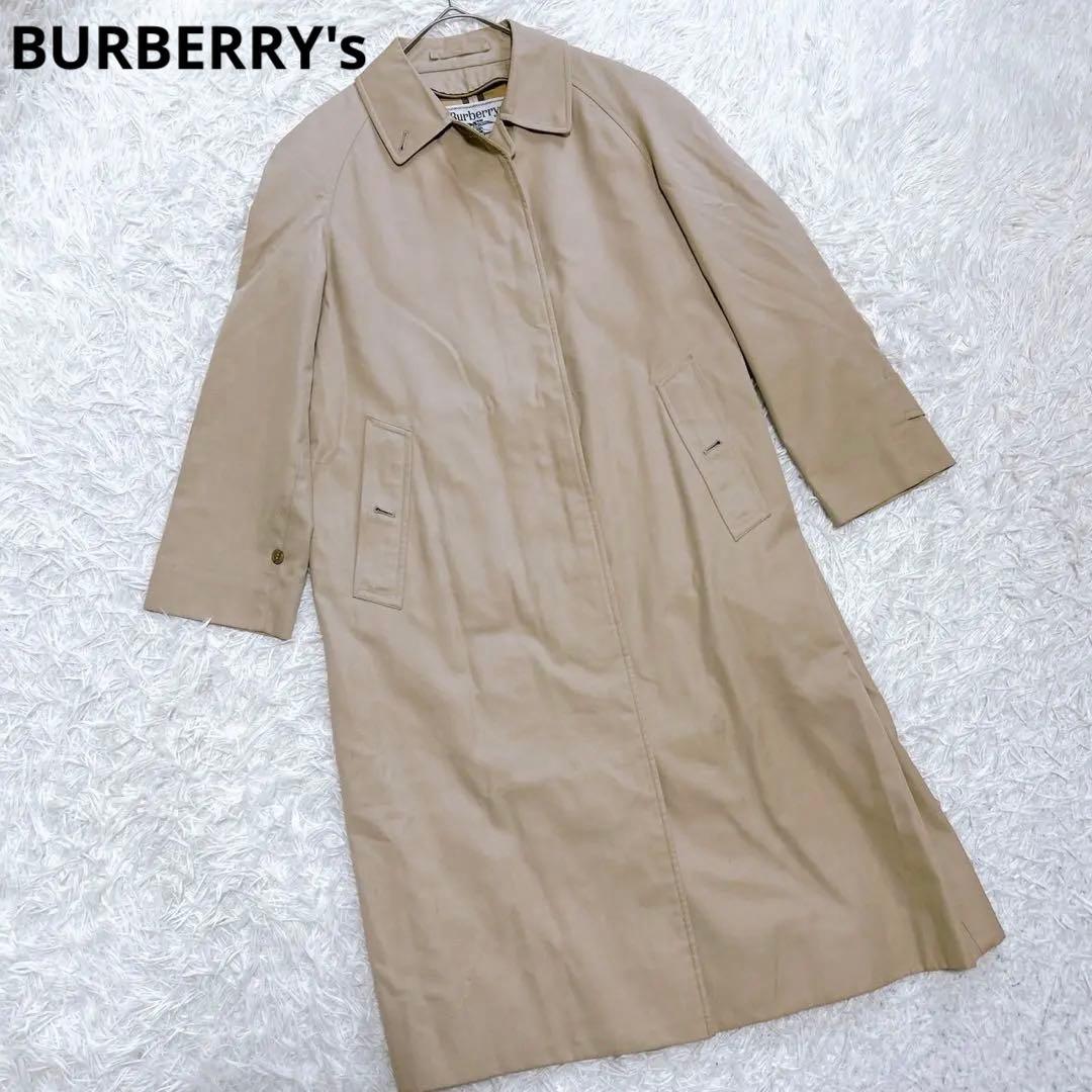 【極美品】Burberry's バーバリーズ ステンカラーコート ノバチェック