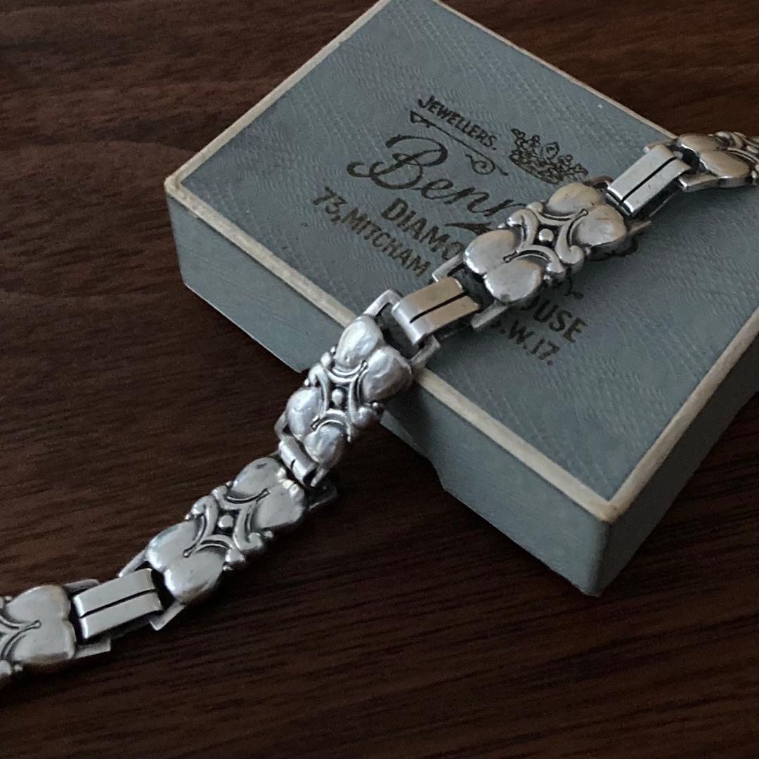 専用＊ヴィンテージ＊E&M ブレスレット　シルバー　北欧　アンティーク