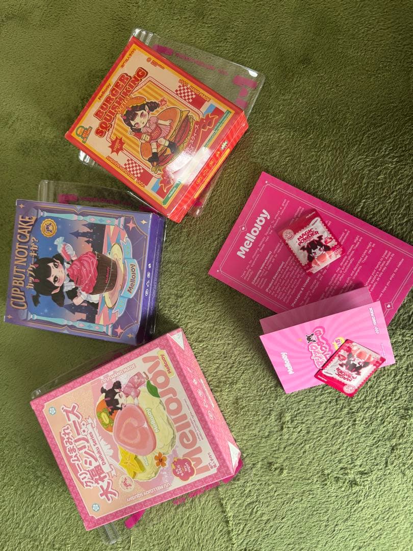 mellojoy 大福　バーガー カップケーキ メロジョイ スクイーズ