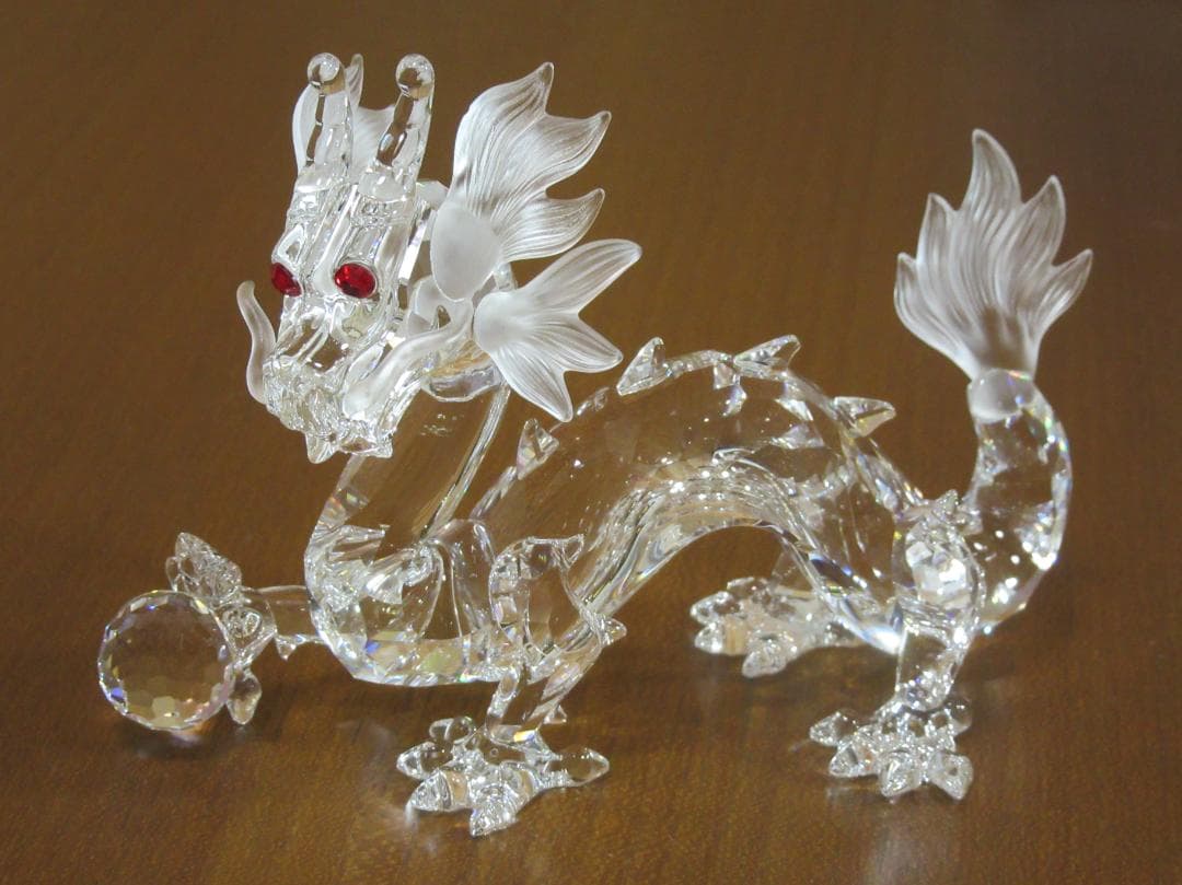 スワロフスキー【俺、ドラゴン！】 置物