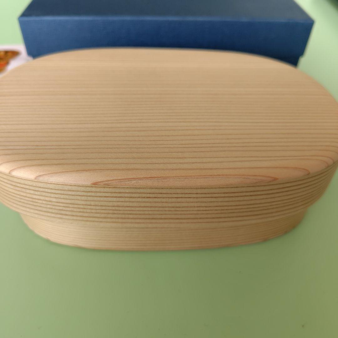 柴田慶信商店　大館曲げわっぱ　小判弁当箱　中