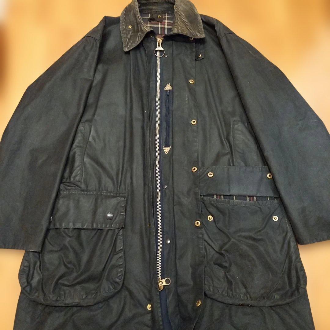 Barbour ボーダー　ブラック　C40