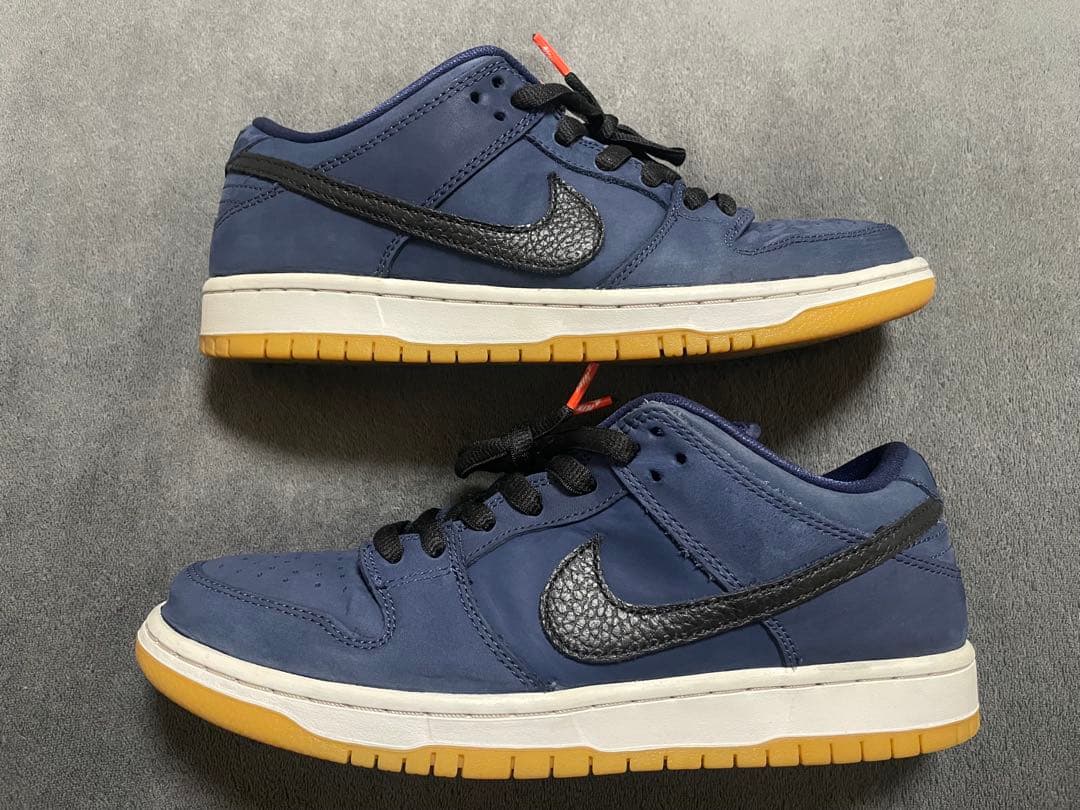 靴 Nike SB Dunk Low \"Obsidian/Black-Brown\"