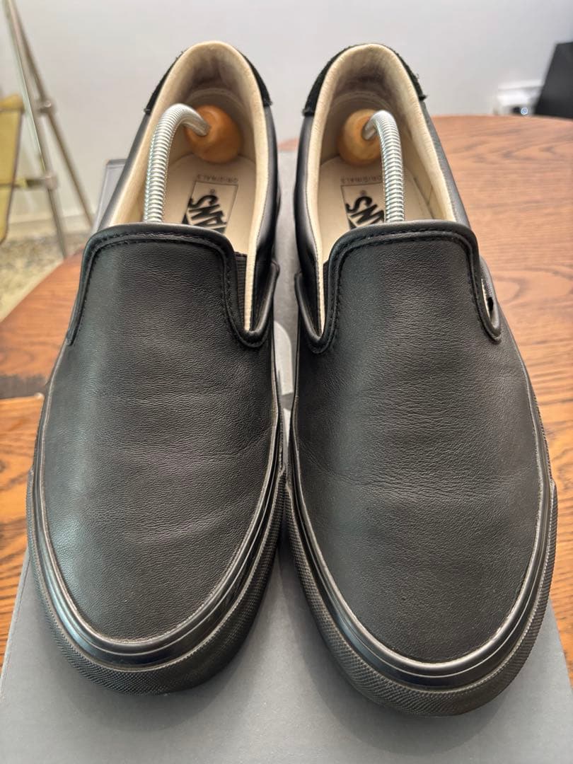 【限定出品】VANS SLIPON バンズ スリッポン プレミアム レザー