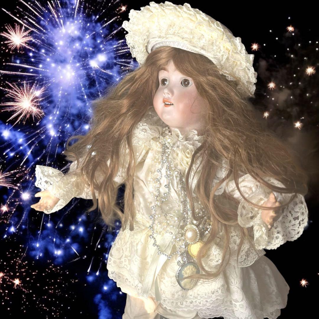 アンティーク ビスクドール ハインリッヒ ハンドベルグ シモン ハルビック 花火