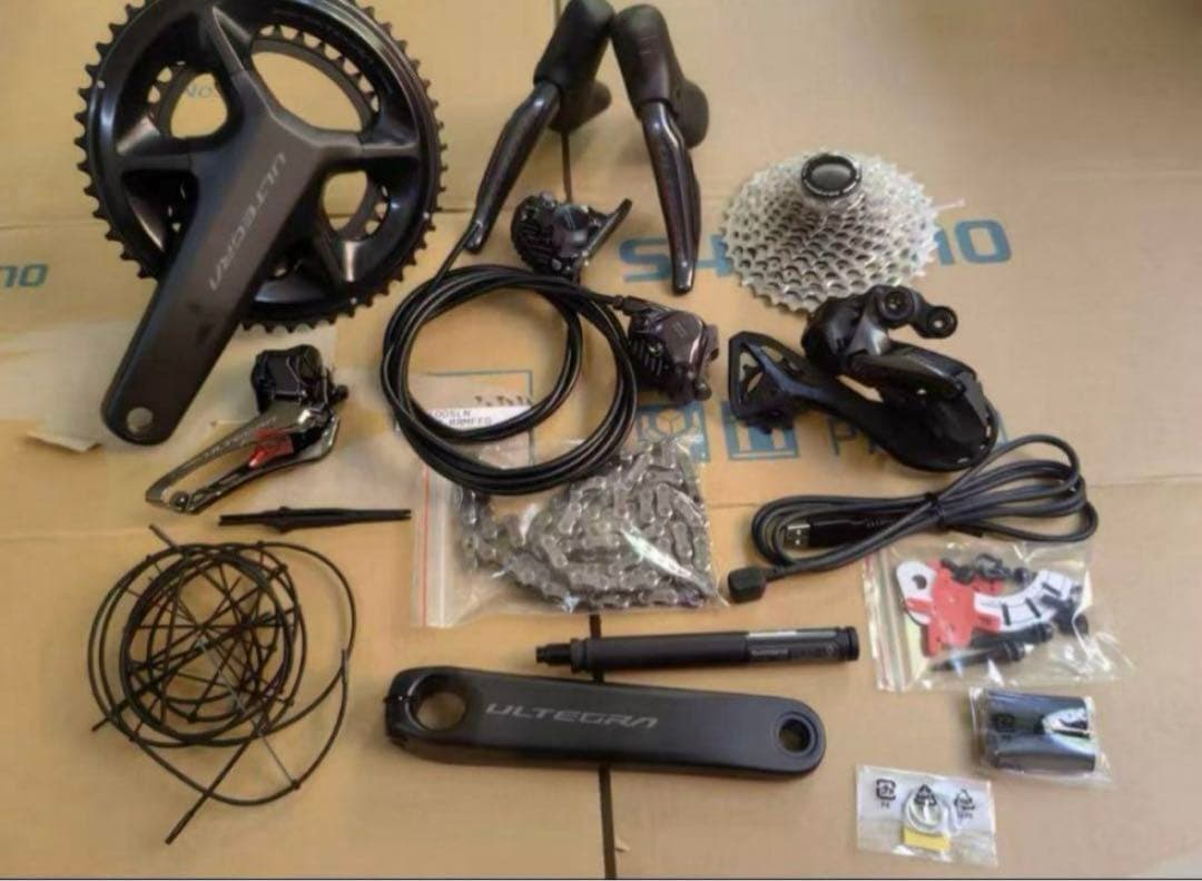 SHIMANO ULTEGRA R8170 Di2 コンポセット12速ローター付